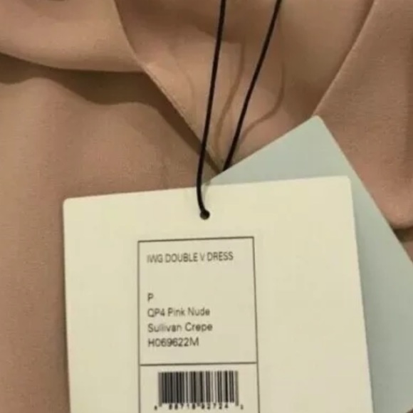 THEORY Pink Nude Sulivan Crepe Dress Xs - Picture 4 of 4